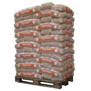 Pellets de bois premium WOODSTOCK – Palette de 78 sacs
