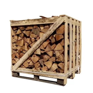Bois de chauffage – 50 cm – sec – mélange de bois – palette 1 m³ – 1,3 stère